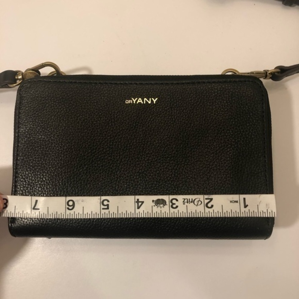 Oryany Python Embossed Leather Black Crossbody Bag - image 8